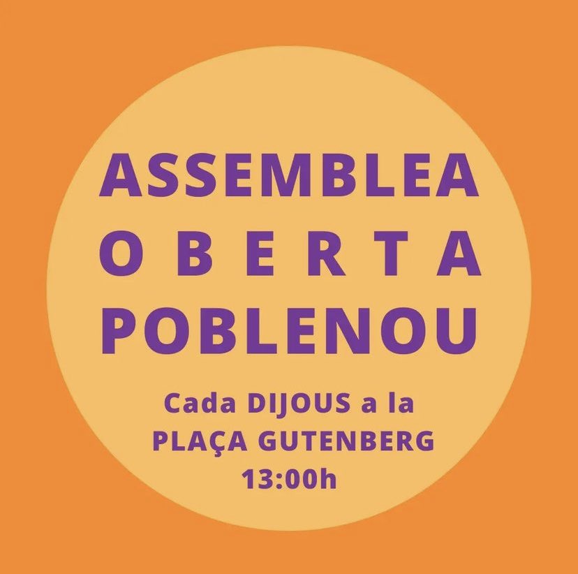 Assemblea Poblenou tweet media