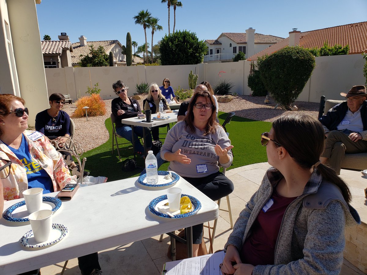 azld12dems's tweet image. BIG energy spike in Ahwatukee yesterday AM as we gathered for planning, strategizing, bonding, and laughing. We're ready to make a difference in 2022 elections! #azld12dems #keepingitblue #VoteBlue2022 #demsgiveback