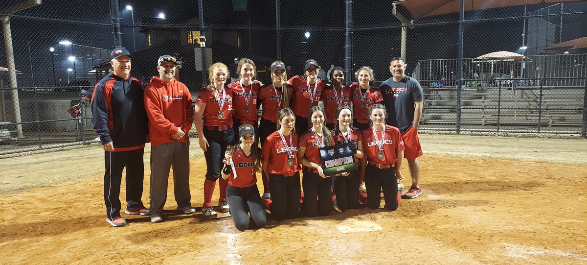 MariahRushin's tweet photo. Legacy Softball SC. 1st tournament of the season and of Legacy Softball! https://t.co/e6ieeGuvhB