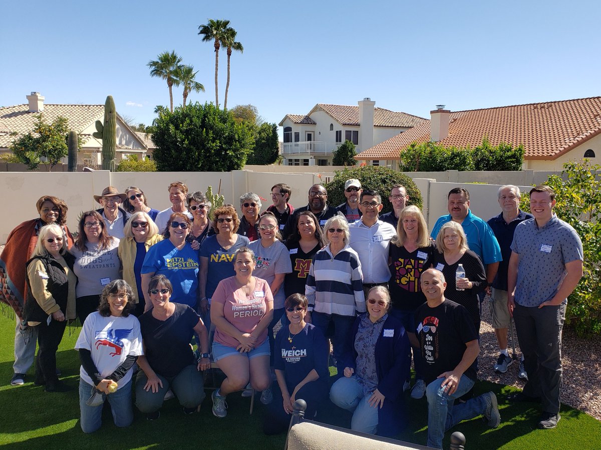 azld12dems's tweet image. BIG energy spike in Ahwatukee yesterday AM as we gathered for planning, strategizing, bonding, and laughing. We're ready to make a difference in 2022 elections! #azld12dems #keepingitblue #VoteBlue2022 #demsgiveback