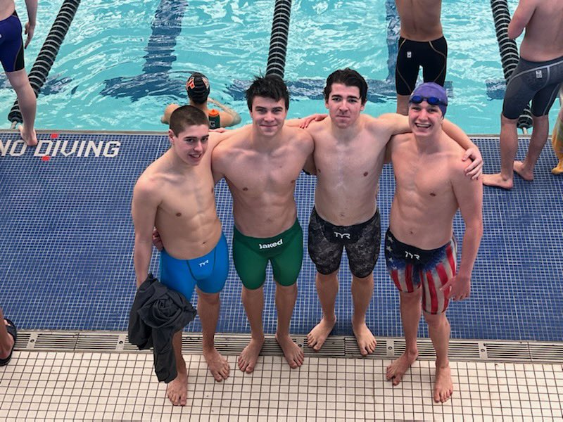 ROSES_Swimming's tweet photo. 🚨 new school record! 200 Medley Relay! https://t.co/OCQKA2ZOCO