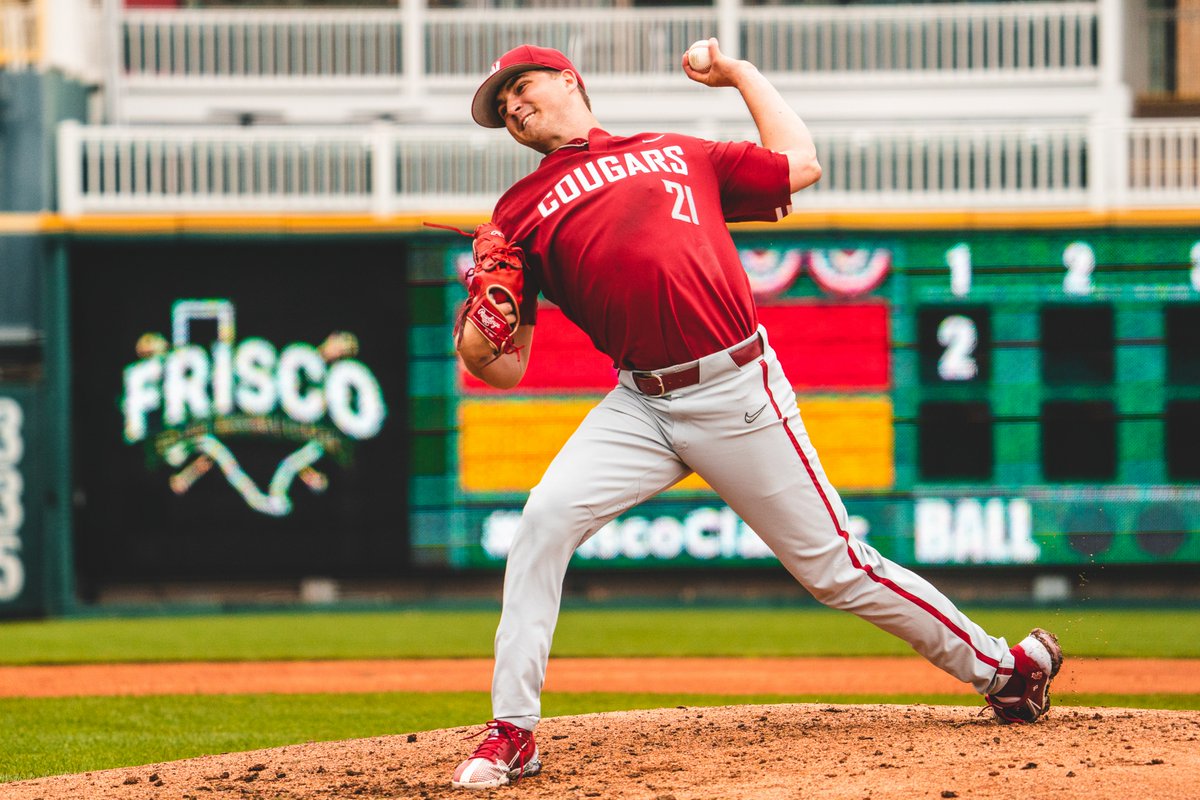 Washington State Baseball (@wsucougarbsb) on Twitter photo Cole McMillan gives way to bullpen after allowing leadoff walk in 6th
Good stuff from the Texas native who works into 6th, 3 H, 0 R, 7 K
B6 | 3-0 Cougs
#GoCougs | <a href="/ColeMcMill/">Cole McMillan</a> Cole McMillan gives way to bullpen after allowing leadoff walk in 6th
Good stuff from the Texas native who works into 6th, 3 H, 0 R, 7 K
B6 | 3-0 Cougs
#GoCougs | <a href="/ColeMcMill/">Cole McMillan</a>
