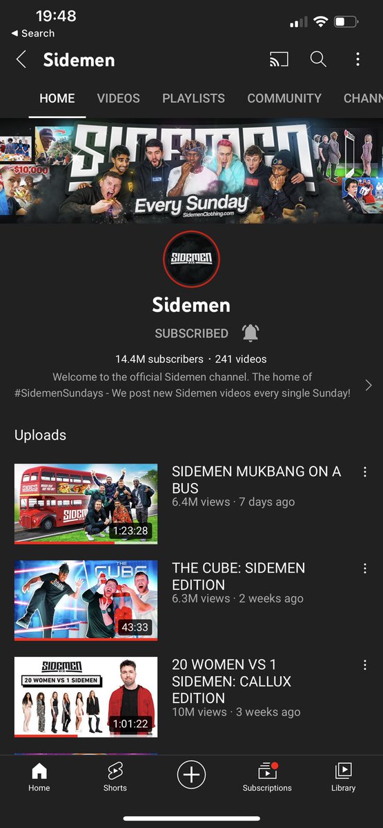 BeckyHarrison25's tweet photo. @Sidemen yes… i am sat here waiting. https://t.co/vRxwAUrEBj