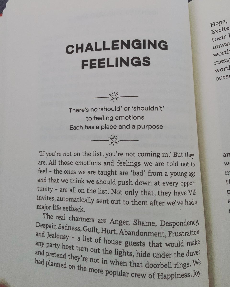 DrRadhaModgil's tweet photo. The world feels overwhelming. 

Feelings have a purpose. We can learn to be comfortable with ALL of them, listen to them &amp; work with, not against them 

Then you find out more about us &amp; start to #KnowYourOwnPower  📖💫

‘Challenging Feelings’ - Getting Through

@yellowkitebooks https://t.co/MvbXC81HBS