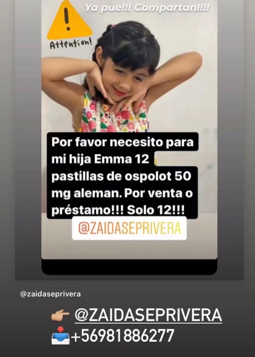 cnorese's tweet photo. Es la hija de un buen amigo. Ojalá alguien pueda ayudarle. https://t.co/Z7cFeJnff8