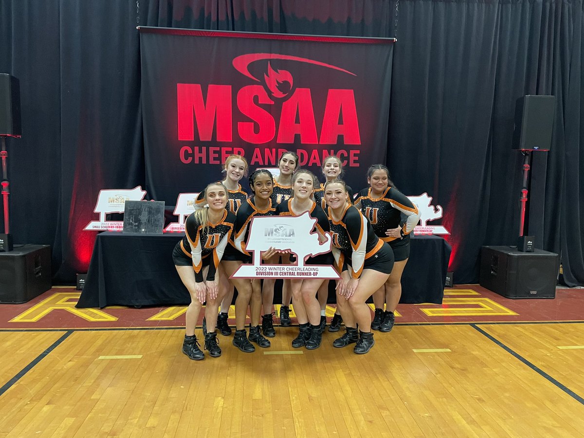 UHS_Spartans's tweet photo. A HUGE Congratulations to our Spartan Cheerleaders on their amazing Second Place routine in today’s MSAA Regional Competition! STATES HERE WE COME!!! #SpartanPride 📣🔥@spartan_cheer @SamanthaCella1 @UxbHSPrincipal @MSAA_33 https://t.co/17DCTCr57o