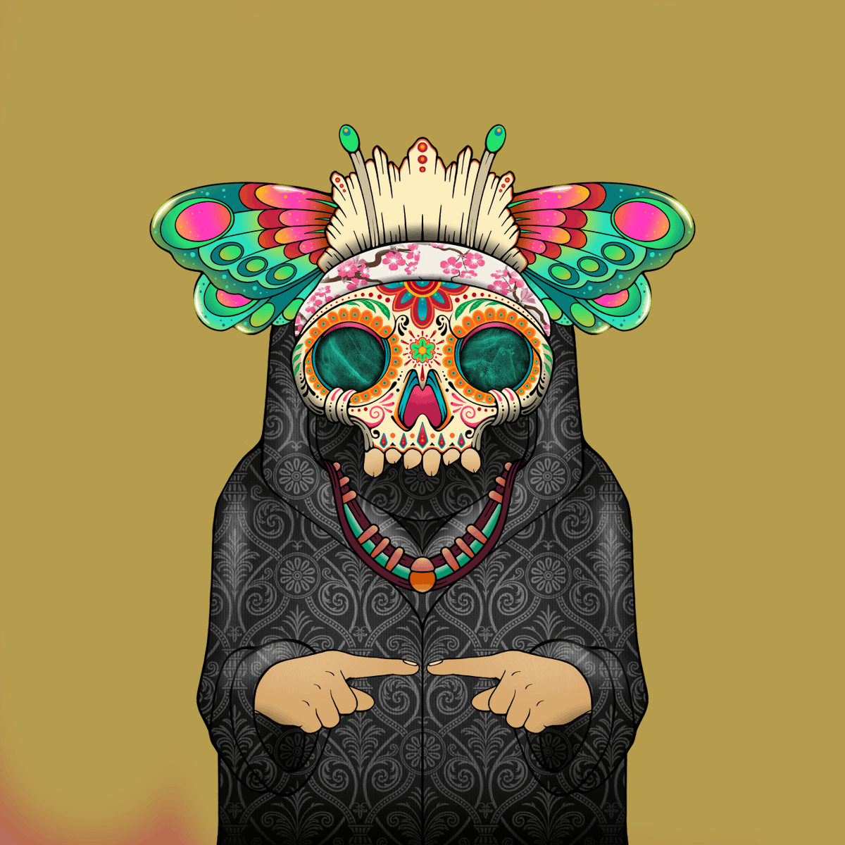 SPsychonauts's tweet photo. The only true wisdom is in knowing you know nothing.

— Socrates

MINT your Sacred Psychonaut live at https://t.co/IfNZs3HLF3

Collectible #NFT and Original Artwork by @FigHouse_ 

#NFT #NFTCommunity #NFTartist #NFTdrop #NFTCommunity #SacredPsychonauts https://t.co/Edip7xhABV