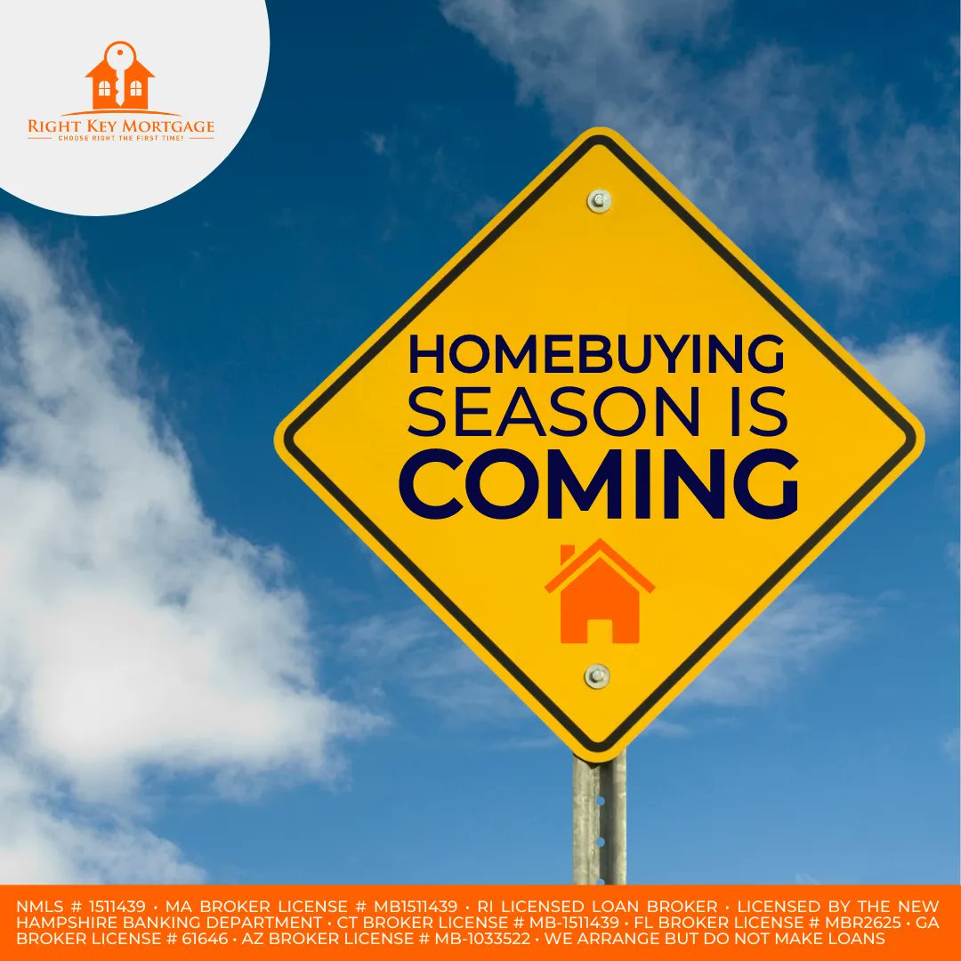 Homebuying season is coming. Are you ready to make your dream home a reality this year? Give us a call now and take the first step!

.
.
.
#GoRightKey #RightKeyMortgage #newhouse #myfirsthome #homeowners #firsthomebuyer #buyingahome #homebuying #homeforsale #homeownershipgoals