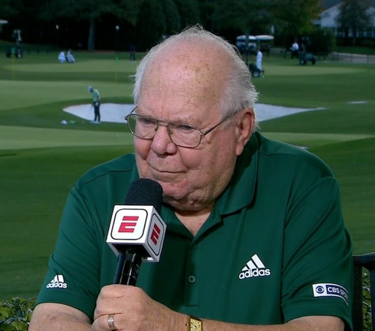 I just realized we’re only a month away from Verne Lundquist’s 67th straight Masters broadcast and I got a little excited. The man is a top five Augusta tradition for me. National treasure.