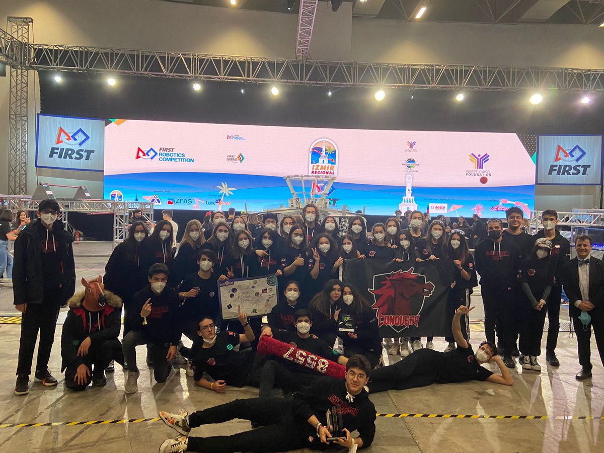 Hiçbir başarı tesadüf degildir .kendi alanında en prestijli ödülle dönüyoruz hepimize hayırlı olsun 
#bkmanisalise #manisafentek #first #frc #rokieallstar