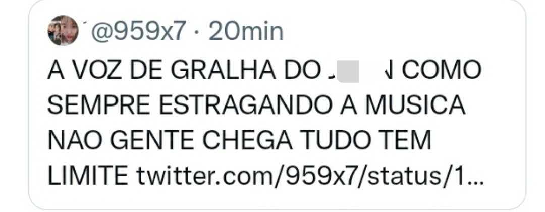 pjmreportbr's tweet photo. 🚨 Como se não fosse suficiente o vazamento, ainda temos que lidar com as ofensas relacionadas ao vocal do 🐥. Por favor! Denunciem SEM ENGAJAR. 

📌https://t.co/ZJkAVS3do2
📌https://t.co/CDhLNgB1FS
📌https://t.co/87wLI1TMb2
📌https://t.co/hHinZQdktm https://t.co/xTT7sp3rsF