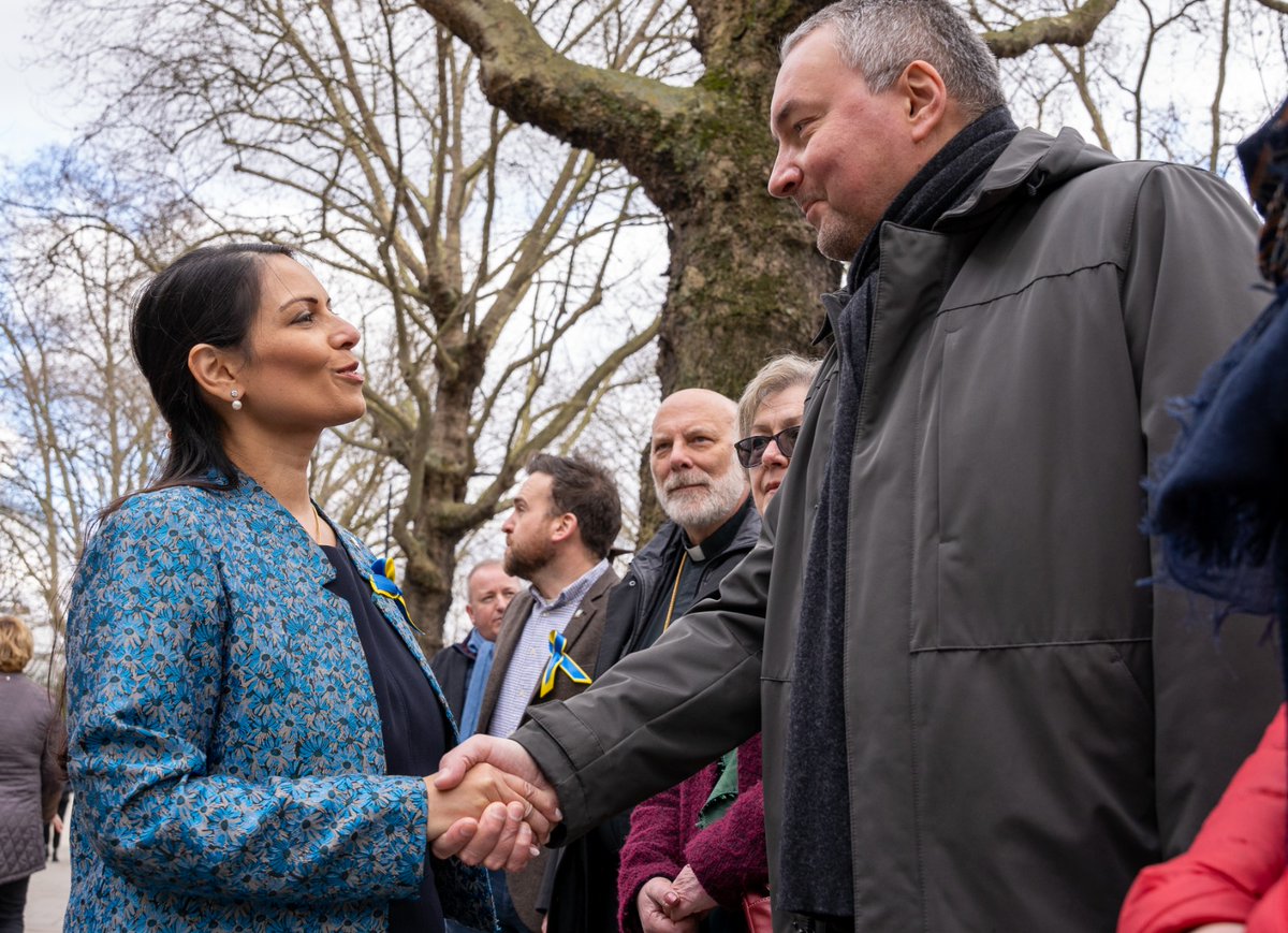 Priti Patel MP tweet media