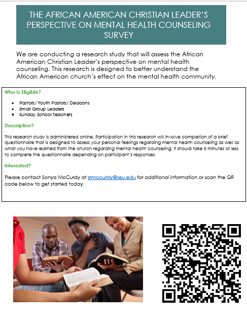 Restoration2020's tweet photo. Please take the survey titled "The African American Christian Leader's Perspective on Mental Health Counseling".  Your feedback is important! https://t.co/aCdTSGOWqv https://t.co/mX7F2uV0Px