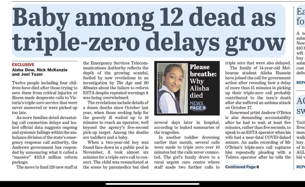 Raf_Epstein's tweet image. Devastating @theage