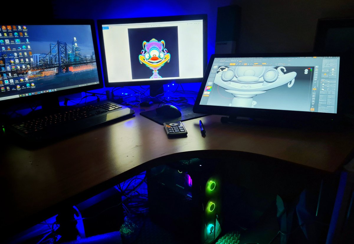 EvanModel3D's tweet image. Finishing sculpts for @lucatheastrona1, wish I could sculpt everyone of his characters his work is incredible and so much fun to produce in 3d! #sculpt #3d #nft #art #zbrush