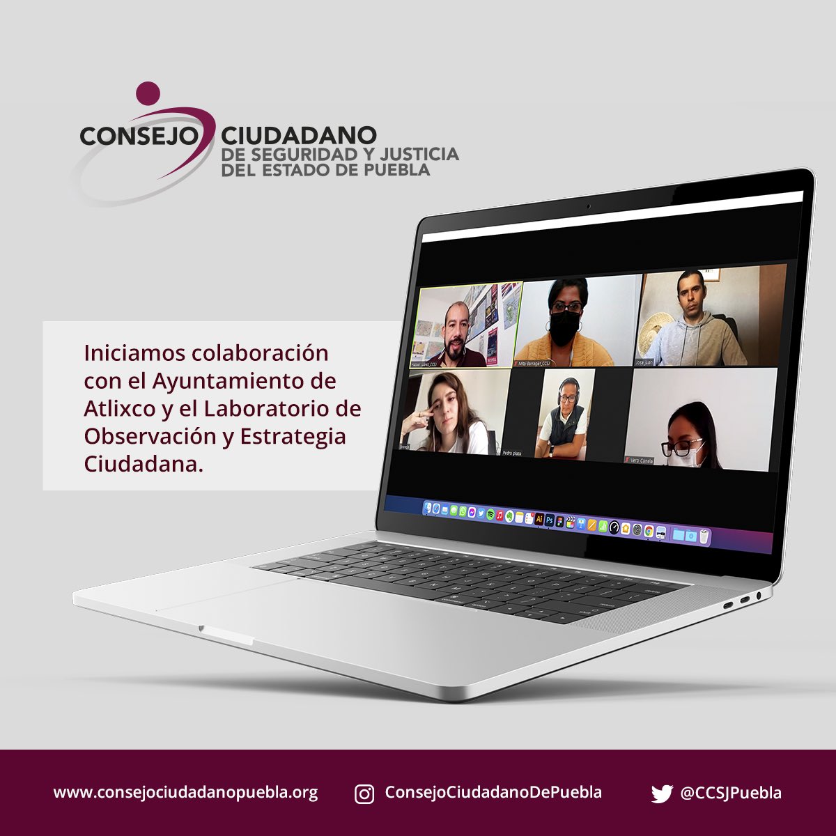 CCSJPuebla's tweet photo. #ElCCSJPComparte 📣
💻🙋🏽♀️💁🏻♂️Nos reunimos con personal del Ayuntamiento de Atlixco e integrantes del Laboratorio de Observación y Estrategia Ciudadana para que nuestros proyectos lleguen a más regiones del estado.
Aquí algo de lo que se vivió 👇🏽. https://t.co/Aen19RgM7p