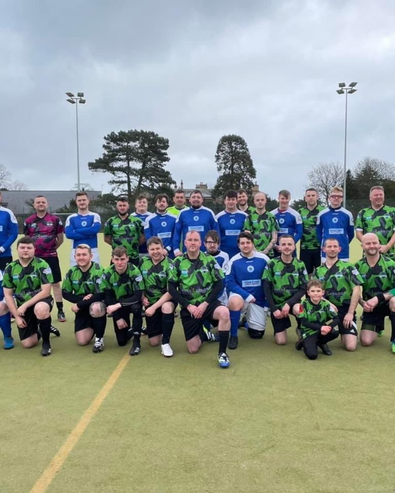 GEO4Heroes's tweet photo. Team @GEO4Heroes took on their first charity match playing St Andrews
going 2-0 down in the first 29 mins but a few strategic changes brought it back to 3-2
A team talk from GEO’s mum Carole brought another goal and the match ended 3-3
#strongertogether #GetEmotionsOut https://t.co/HYReFaJGQD