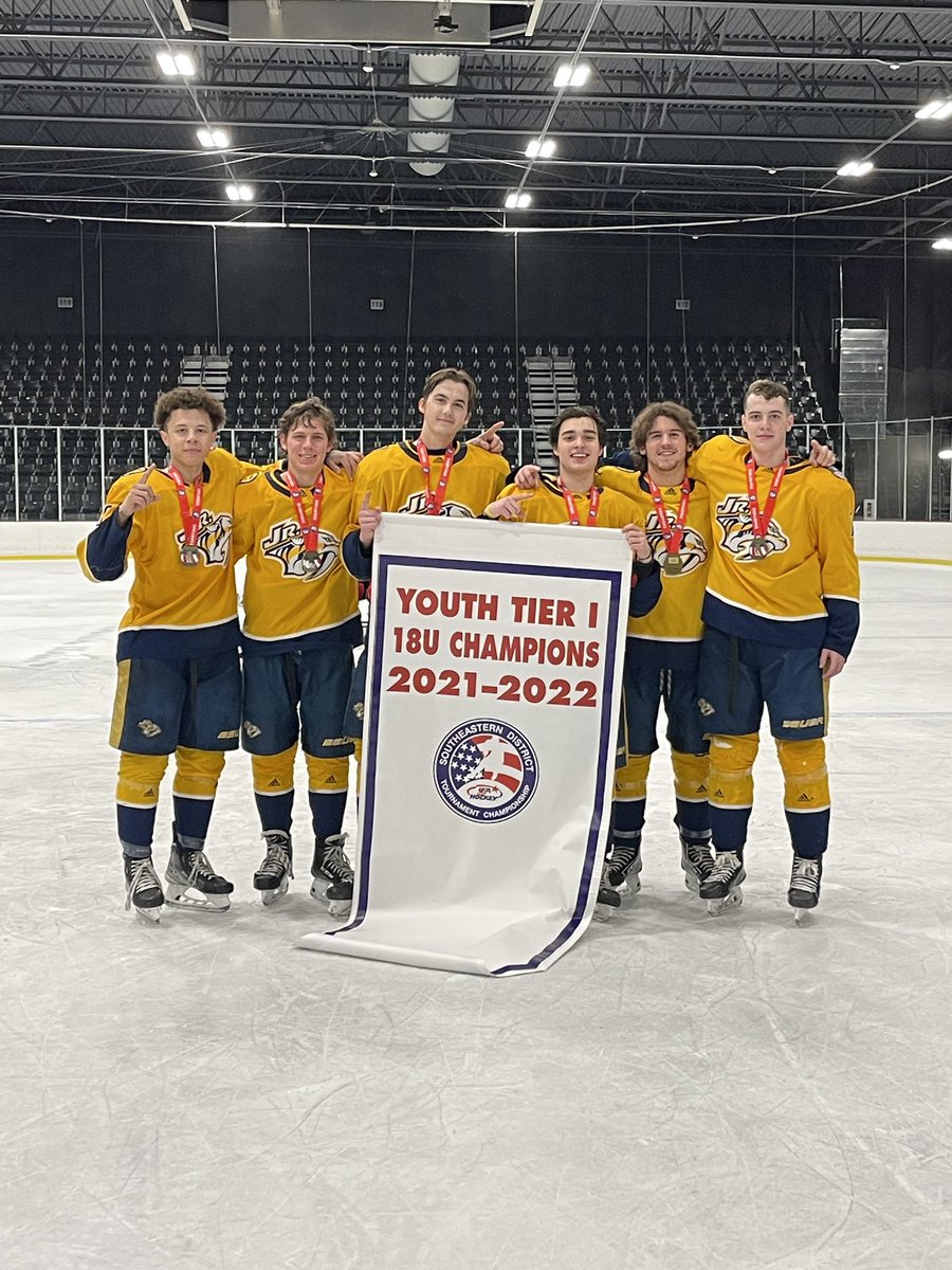 Congrats to the U18 <a href="/JrPredators/">Jr Predators</a> with a huge 2-1 win over the Jr Caps, off to Nationals!! Congrats boys