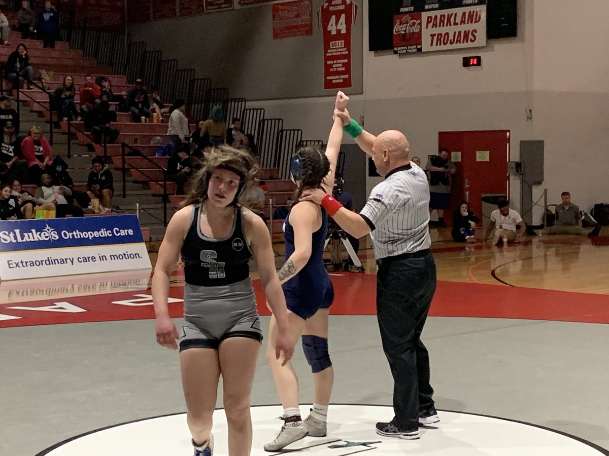 Mia a 5-3 win over a 2 time retuning state place winner to earn the 1st ever Regional East championship @LauraLyJohnson @the_real_dmagic <a href="/tldaniels42/">Tommy Daniels</a> <a href="/PSDRODRIGUEZ/">Stephen Rodriguez</a> <a href="/PottstownTrojan/">Pottstown Athletics</a> <a href="/mia35398399/">mia bumbarger</a> <a href="/WrstleLikeAGirl/">Wrestle Like A Girl</a> <a href="/Twashington55/">Tyrese Washington</a> <a href="/demond22000873/">demond</a> @AlexisDemeter2