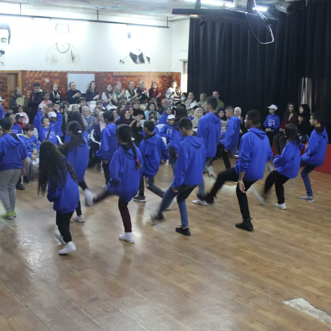 JAIPalestine's tweet photo. Day 2 of the Midtsjaellands Efterskole World Citizenship class in Palestine with the JAI. The day included a visit to Al-Khader Girls Public school, Falafel lunch, tour inside Church of Nativity, visit and guided tour inside Dhaisha refugee camp, and Palestinian home visits https://t.co/NKiwDEGVWe