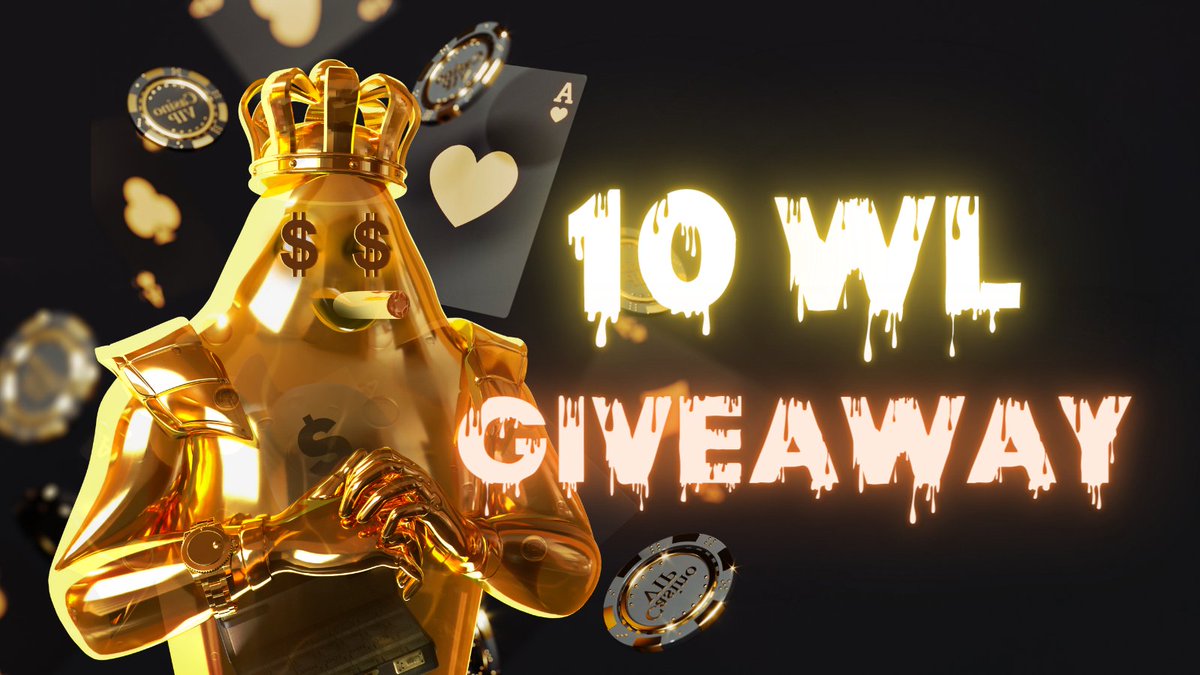 🔥WL GIVEAWAY🔥

To celebrate 20 000 Members in 24h on our discord we organize a WL giveaway !

Get your WL to have a chance to spin the Slimy Wheel everyday.

Ready to hit the jackpot ?🍀

How to enter : 
- Join the discord
- RT &amp; Follow @slimysnft
- Tag 2 friends