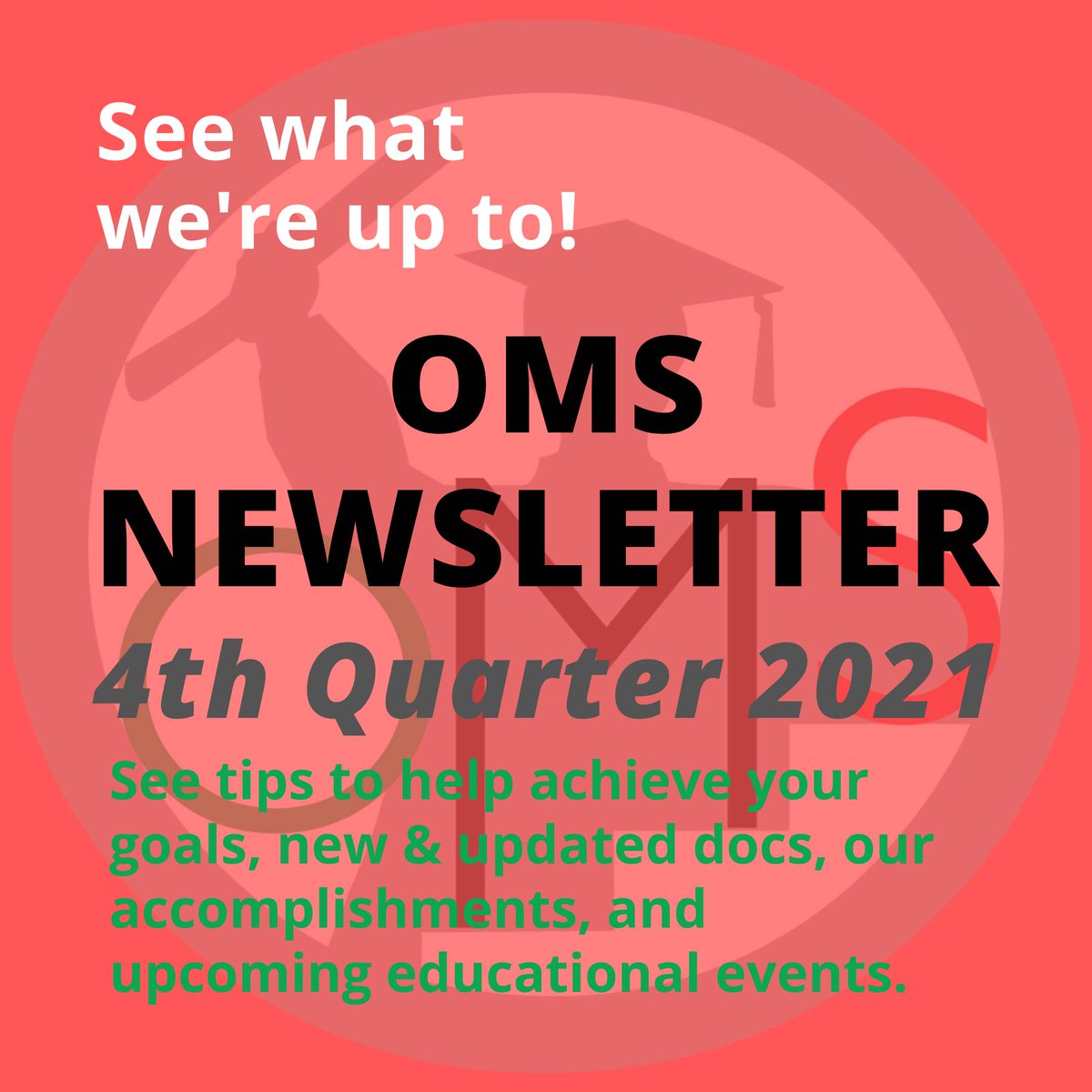 ItsOrderMySteps's tweet photo. Newsletter 4th Quarter ๐ฐ#omsRecap
1 Tips for you to achieve Goals, Scholarships
2 Video @ Client's College Experience
3 Release 7 NEW Life Skills Docs/Tools
4 #JobOpenings #omsJob
5 Achievements
6 Freebies
MustRead โก๏ธ https://t.co/lv8BV9oefU
#WomensHistoryMonth #NFLCombine https://t.co/r1f37PlUfU
