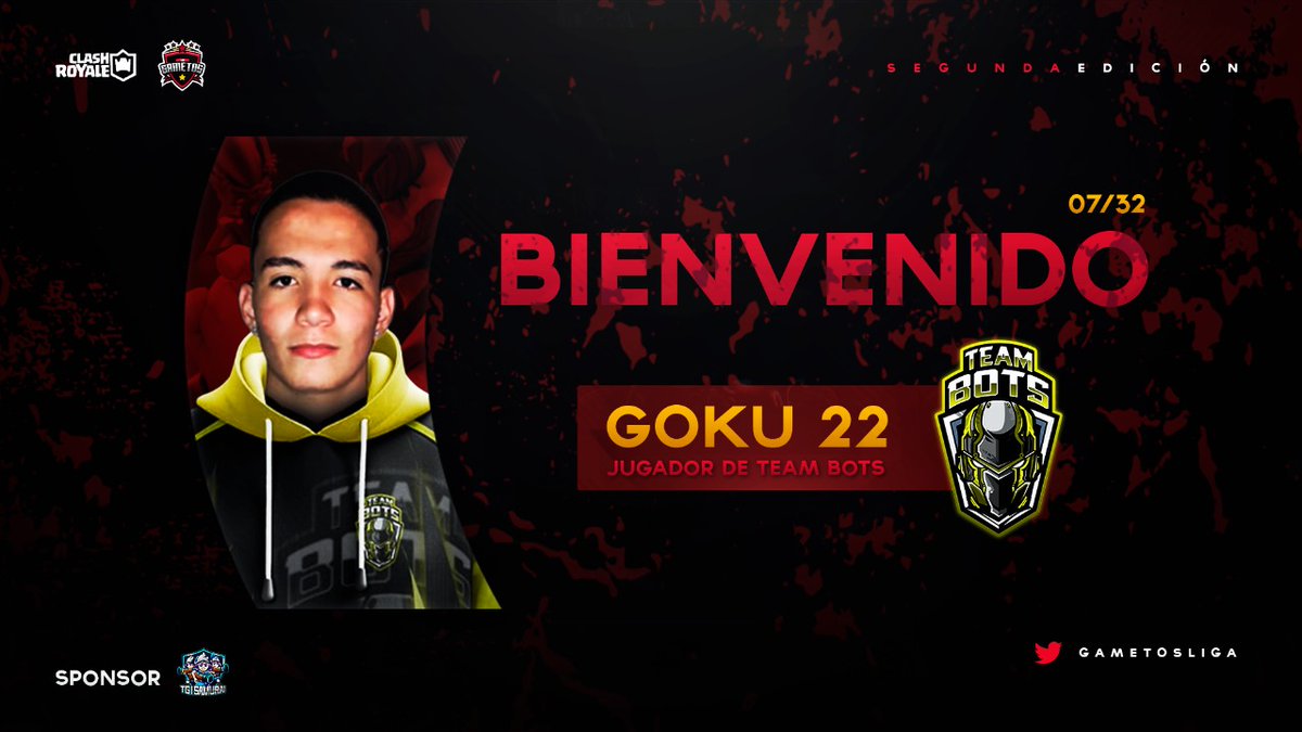 ⭐ | #PRESENTACIONES 
👤 | 7/32 - <a href="/xGoku22_/">•Goku22•</a> 🇨🇷

Tenemos el agrado de presentar a uno de los mejores jugadores de costa rica, un excelente jugador que estamos seguros va a llegar muy lejos

🕵🏼‍♂️ | <a href="/comunidadBots/">Bots Comunidad</a>

💥 | Bienvenido y mucha suerte 🔥

#GametosCup
