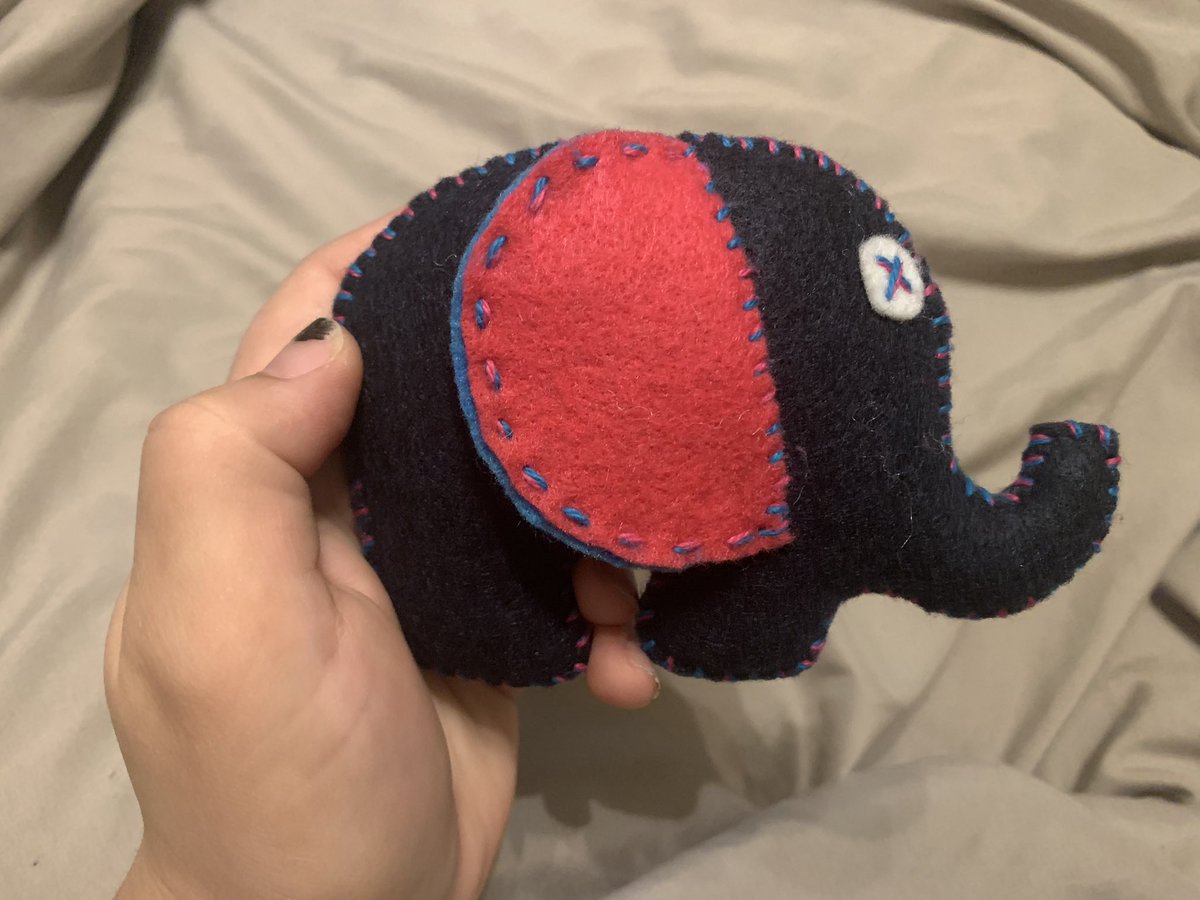 desiredoesit's tweet image. #newplush #cottoncandycolor #elephant #cute #desiredoesit