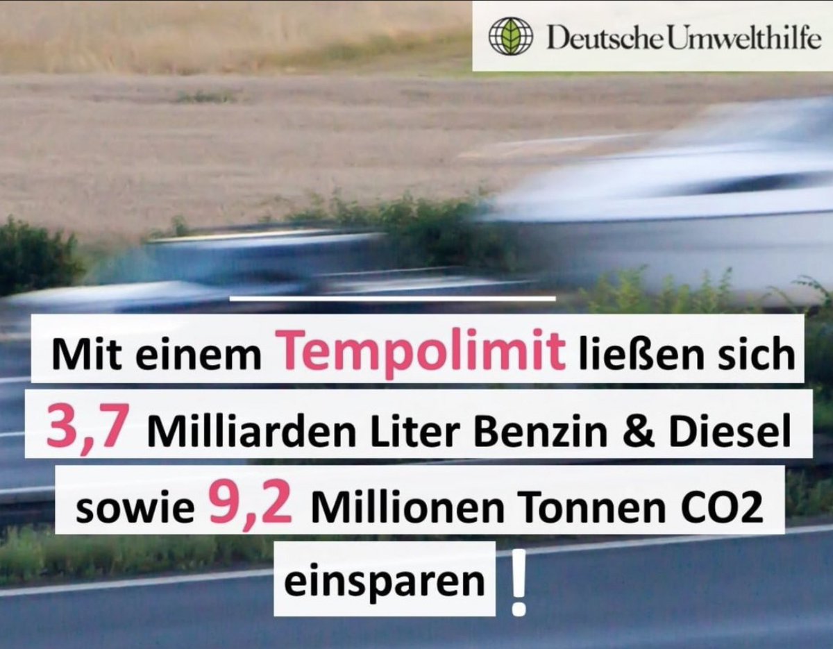 Hat der Verkehrsminister inzwischen das Tempolimit angeordnet? #Freiheitsenergie