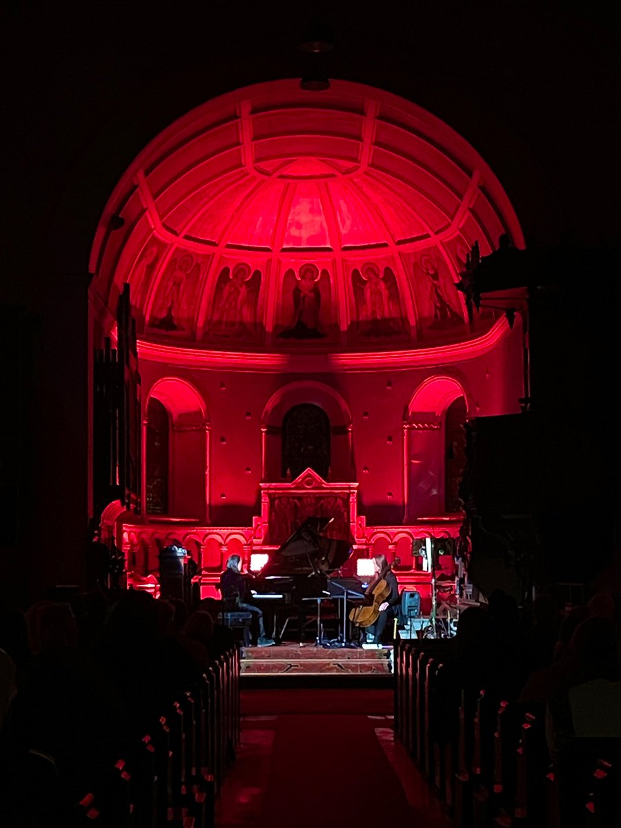 abigailsong's tweet photo. Gorgeous music from Karan Casey and Kate Ellis @KaleidoscopeDub What a setting! #karancasey #kateellis #livemusic #cello #piano #kaleidoscopenight https://t.co/pnzapKAzak