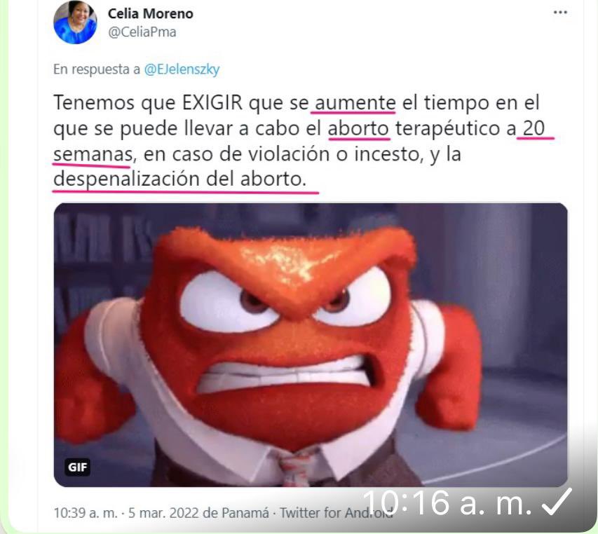 gloriagrifo's tweet photo. Este es el verdadero objetivo! Matar a bebes no nacidos!
Les importa bien poco si fue o no por violación el embarazo.. hay q matar al bebe..
#Descaradas!
#AlAbortoDileNo # https://t.co/TVsotzDUFb