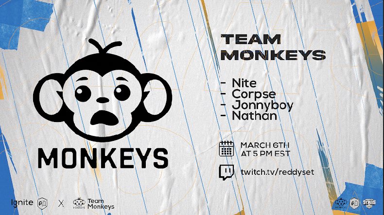 And last but not least, TEAM MONKEYS RUNNING BRAWL FOR UKRAINE
