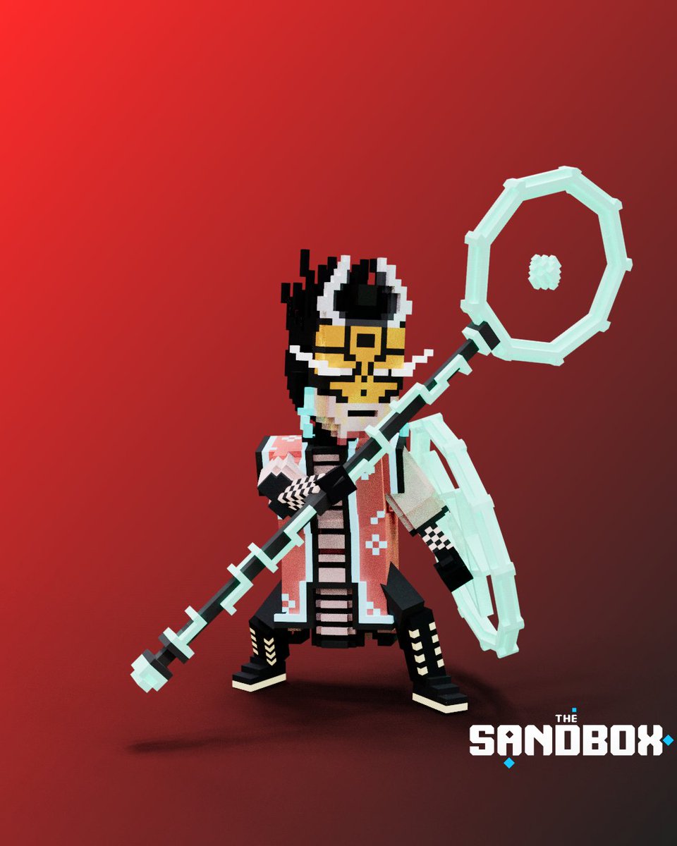 iosua517's tweet photo. Final submission for the @TheSandboxGame contest - The Tools of Equilibrium. 
   Samurai Omnimorph - #VoxEditWeekly @VoxEdit  @TheSandboxGame  @DanielTaylorArt  @omnimorphs https://t.co/LyuJ4UqaV6