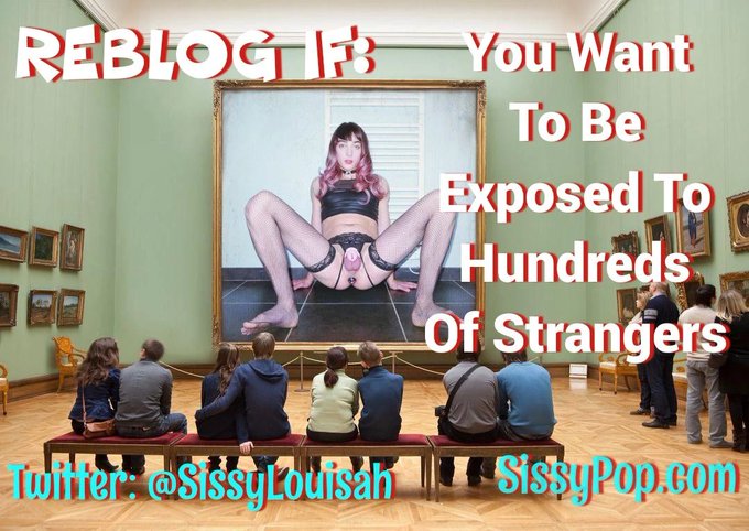 Retweet if you're an Exposure Whore and can't get enough!  Follow @SissyLouisah and help spread her Caged<a href="/tag/sissy"class="tags"><span>#sissy</span></a><a href="/tag/chastity"class="tags"><span>#chastity</span></a><a href="/tag/sissycaptions"class="tags"><span>#sissycaptions</span></a><a href="/tag/femboy"class="tags"><span>#femboy</span></a><a href="/tag/exposedsissy"class="tags"><span>#exposedsissy</span></a>