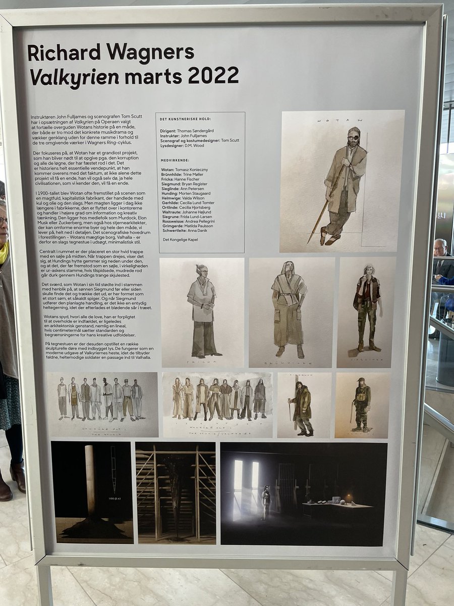 GPacyk's tweet photo. Die #Walkürie tonight: 5 sublime hours in #Wagner’s world created by Thomas #Søndergård &amp; John #Fulljames. Fantastic Tomasz Konieczny as #Wotan &amp; Trine Møller as #Brünnhilde #KongeligeTeater #Copenhagen #Denmark https://t.co/RMID6pBSF4