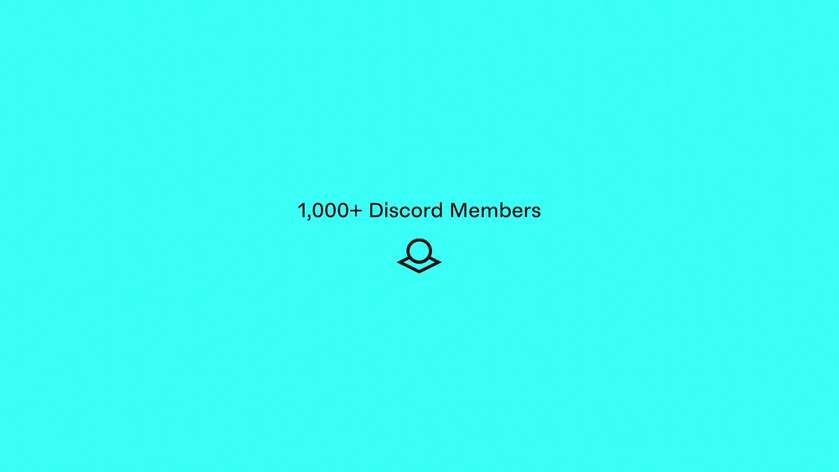 We broke 1,000 Discord members.

Thanks to <a href="/Dres_Empire/">Dre</a> for sending the Dre Gang our way 🔥

Comment below and send us a DM for an invite. #NFTtrend