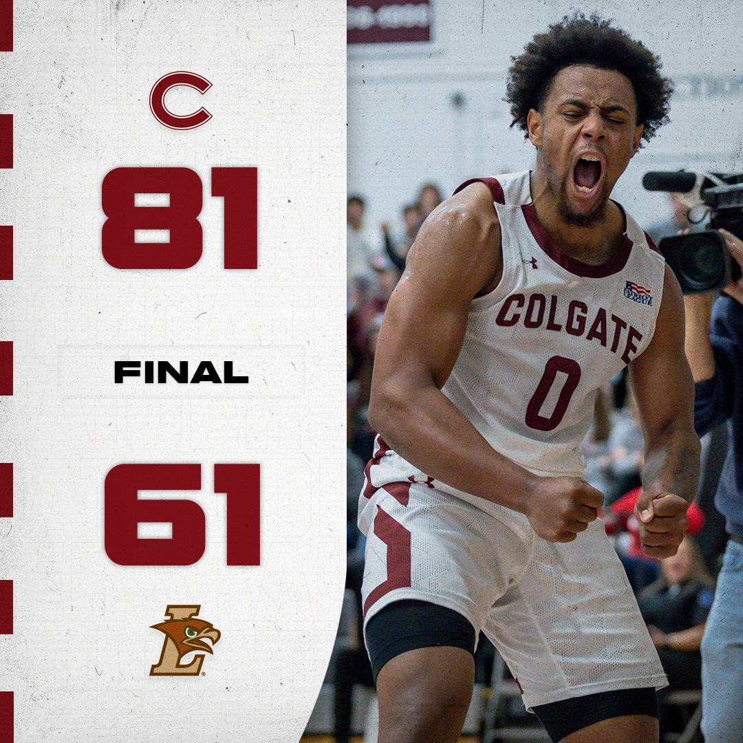 ColgateMBB's tweet image. WE&apos;RE GOING TO THE SHIP!! 

See you Wednesday right here in Hamilton where we&apos;ll play for it all. 

#GoGate | #PatriotMBB