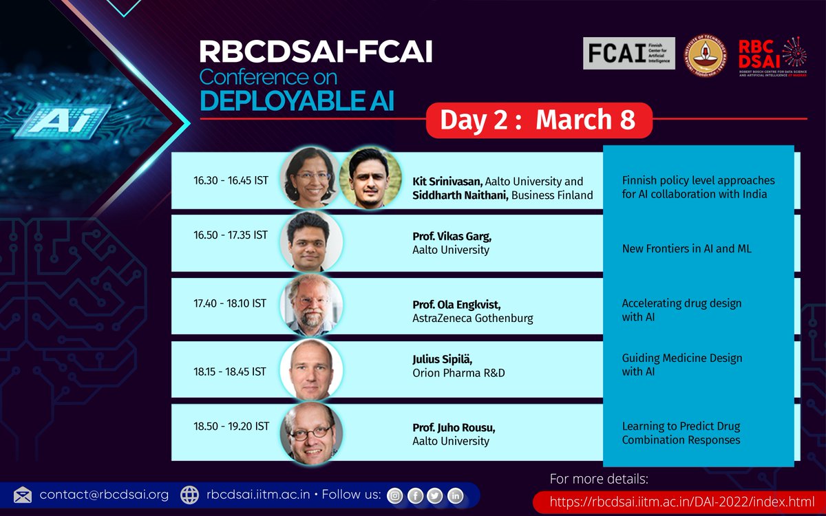 Conference on Deployable AI 2021 @RBCDSAI tweet media