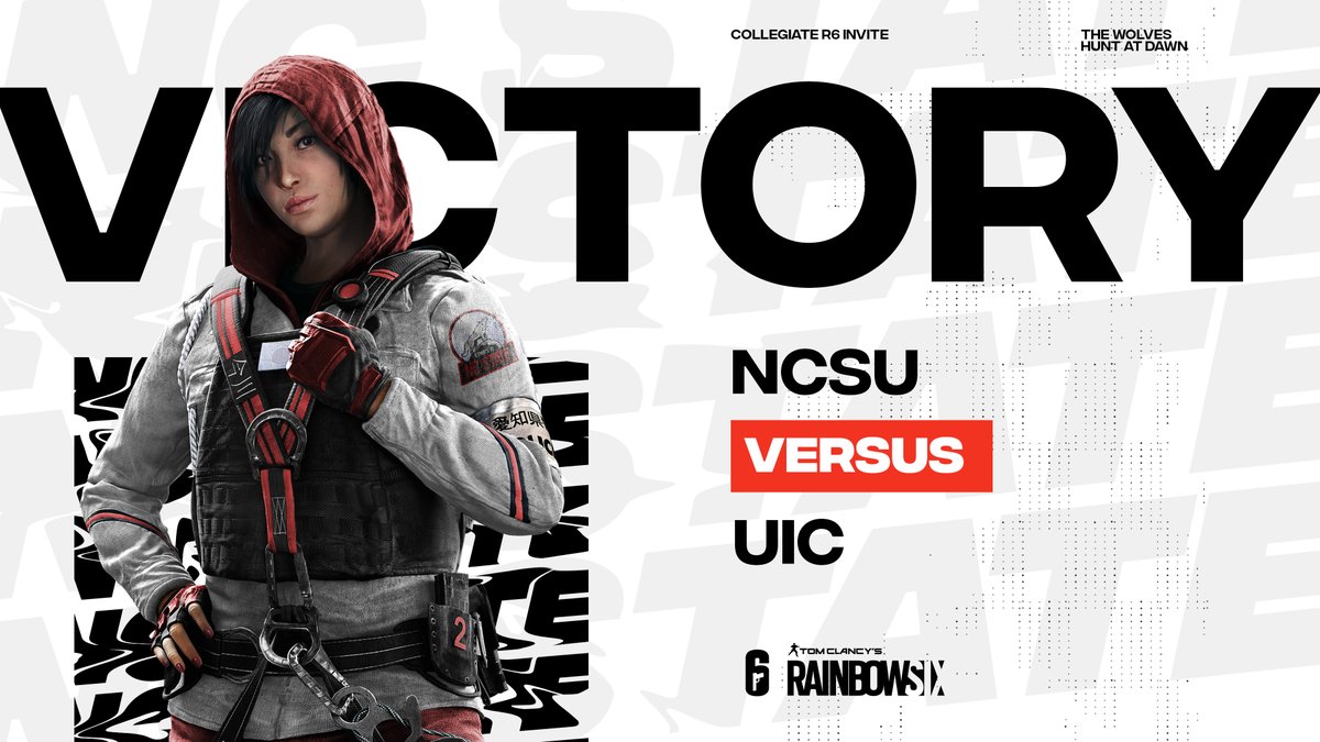 esportsatncsu's tweet photo. Esports @ Nc State Results thread 2/28-3/5 🐺
@WolfPackR6 had a busy week, but still went 4-0 with wins over Tulsa, UIC, Kettering, and UTSA. Total map score over all 4 games was 35-14. Games were played in CR6 invite, FaceIt Championship, and CEA invite respectively.
#R6RED https://t.co/BE5qwM7xaX