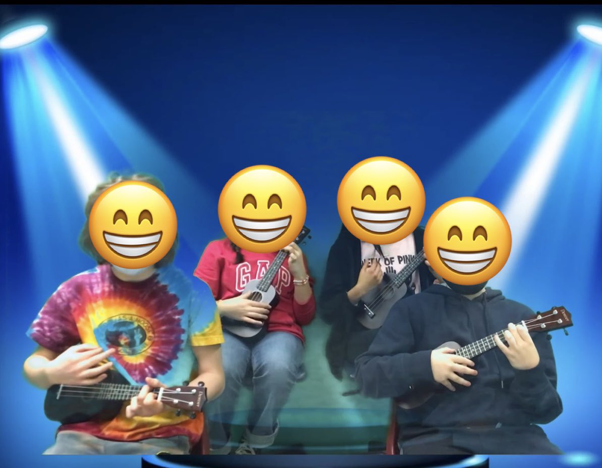 We’ve had such a fun year so far with our new ukes! Thank you to the fundraising efforts of our past grads, you didn’t get Canada’s Wonderland in 2020 but you left a legacy by adding ukes to our music program.