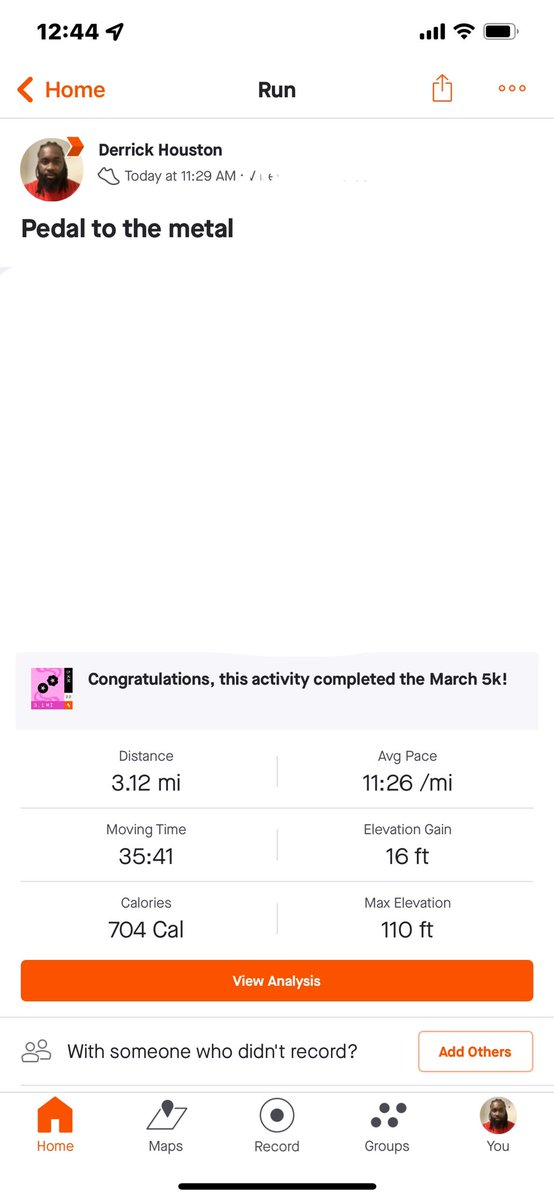 Coach_Houston_'s tweet photo. I know it’s been a minute since I posted my running journey but I’m still going strong. Some weeks are better than others. #pr #5KCrushed #10KLoading #irun https://t.co/OBCobhyS0B