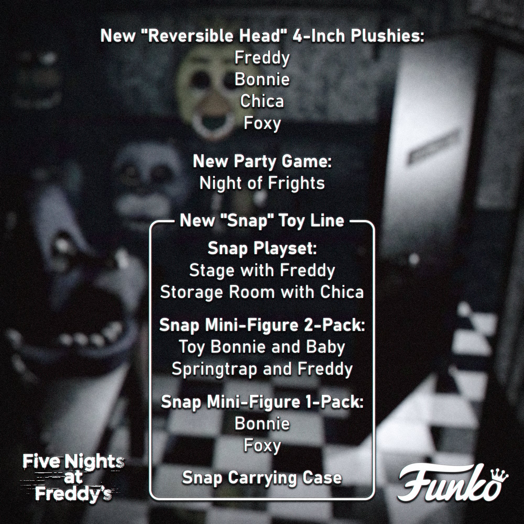 Funko Five Nights at Freddy's: Night of Frights Board Game