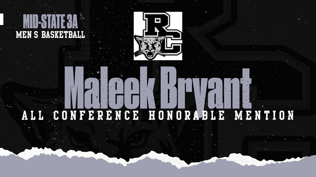 Congratulation to Guard Maleek Bryant on being named Mid-State 3A All-Conference Honorable Mention. Maleek averaged just under 10 PPG, 5.2 RPG, and 3.2 steals per game. Both defensively, and offensively, this kid is a force on the floor. Oh, and did I mention he’s a sophomore??