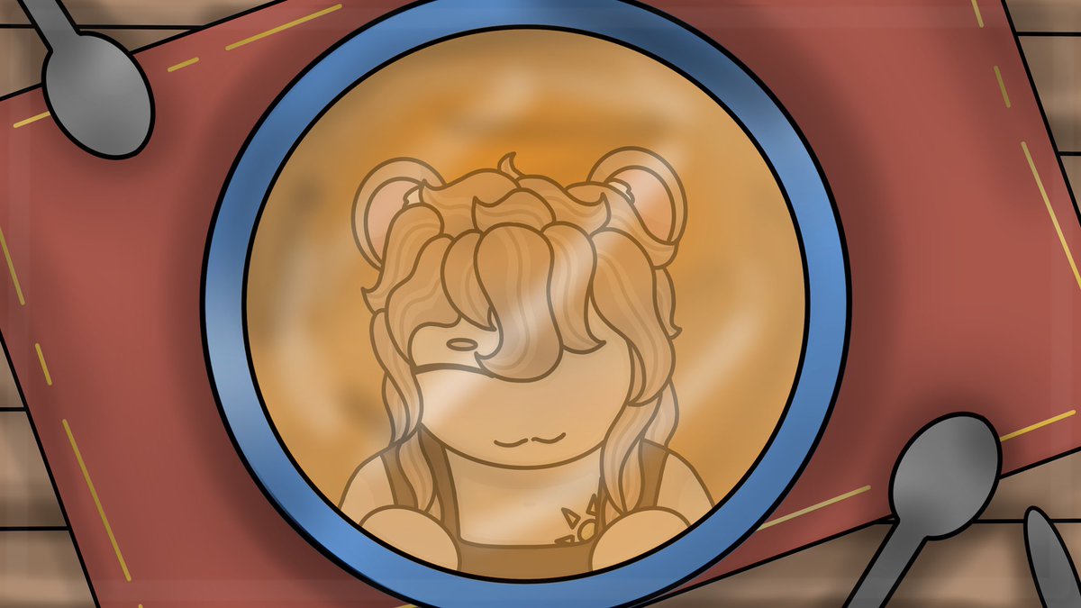 TheMyzero's tweet photo. A perfect meal for a little bear…🥣
#fablelegacies @Rayiiix #fanart https://t.co/xyNCNLjqjW