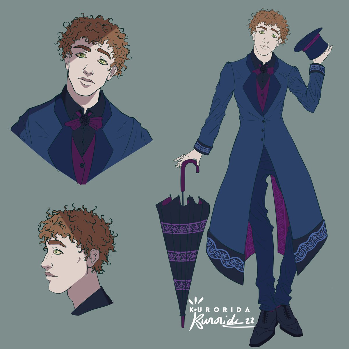 _Kurorida_'s tweet photo. Meet Santiago, the Living Statue. He's related to Lara, wonder what they have in common 👀 He also has an intriguing curse that I'll show you.. in the future heh

#OC #myOC #ArtistOnTwitter #digitalart #conceptart #characterdesign #illustration #DigitalArtist #digitalartists https://t.co/H2JT275Wpm