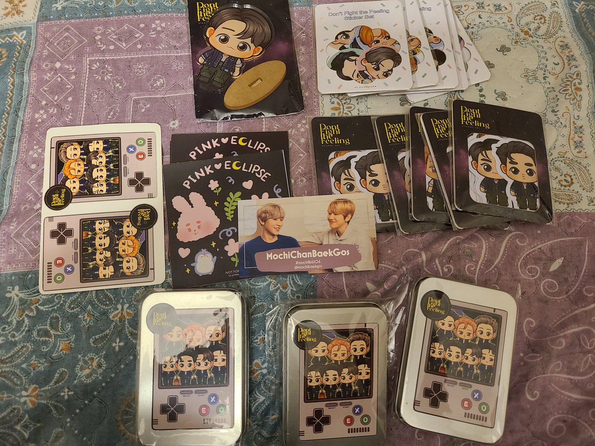 jamiehd1999's tweet photo. Thank you @MochiBaekGOs for hosting! Eveything arrives safely and everything is super cute!😍 Love love them🥰 #mochifb6104 https://t.co/ZkRi1pZyMq