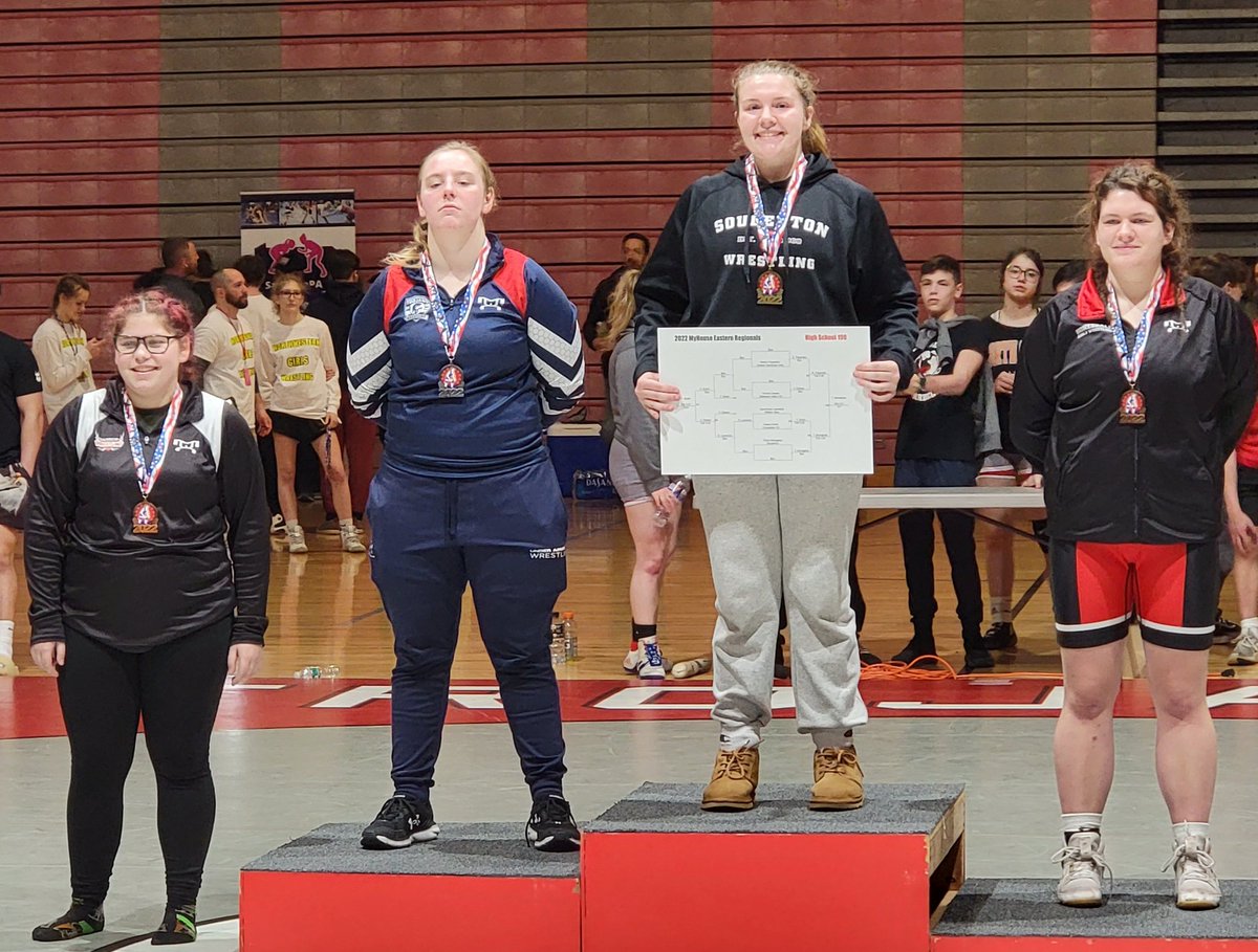 BigRedWrestle's tweet photo. 2022 PA East Regional Champion at 190 is Trinity Monaghan! States bound! https://t.co/4I7cOiHVXo