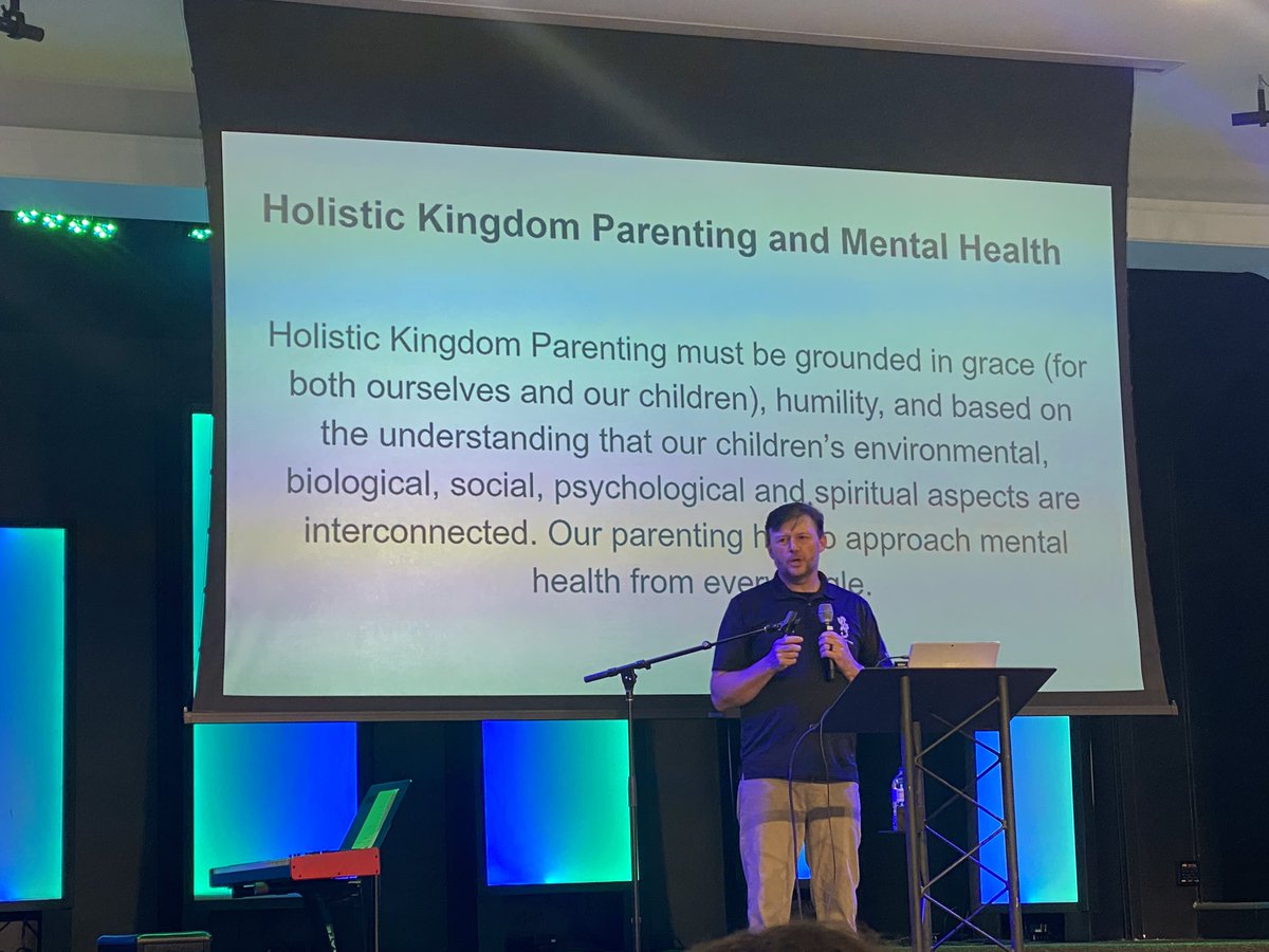 HPCAcougars's tweet photo. This afternoon HPCA Nurse Brian Wells discusses Mental Health Awareness.  He presented ways to help adults parent children who battle anxiety, depression, suicide, and other real struggles among our youth. 

#kingdomparenting #hpcacougars https://t.co/gXrNtaNo6s