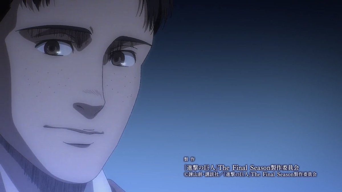 LouuPrtt's tweet photo. Spoil /!\  #ShingekiNoKyojin #ShingekiNoKyojinTheFinalSeasonPart2 
.
.
.
.
Encore un épisode incroyable avec des retours en arrière ou on voit que personne n’a oublié personne!! Cet épisode montre à quel pont jean est détruit mais reiner aussi 😩
Bref incroyable !!!! https://t.co/nwO6QyVeSt